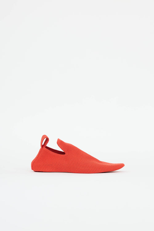 Bottega Veneta Lattice Slip On Shoe