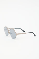 Bottega Veneta BV0013S Circle Sunglasses