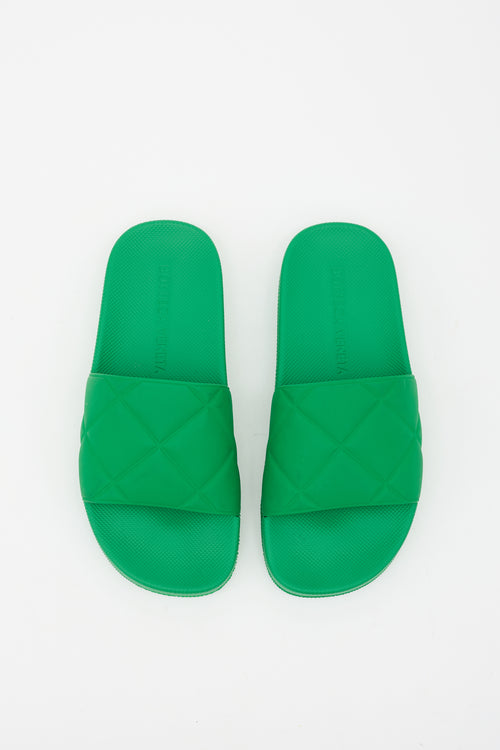 Bottega Veneta Rubber Slider Slide