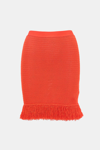 Bottega Veneta SS 2011 Crochet Fringe Skirt