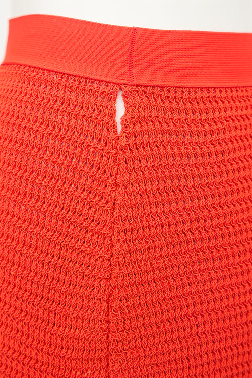 Bottega Veneta SS 2011 Crochet Fringe Skirt
