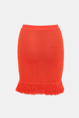 Bottega Veneta SS 2011 Crochet Fringe Skirt