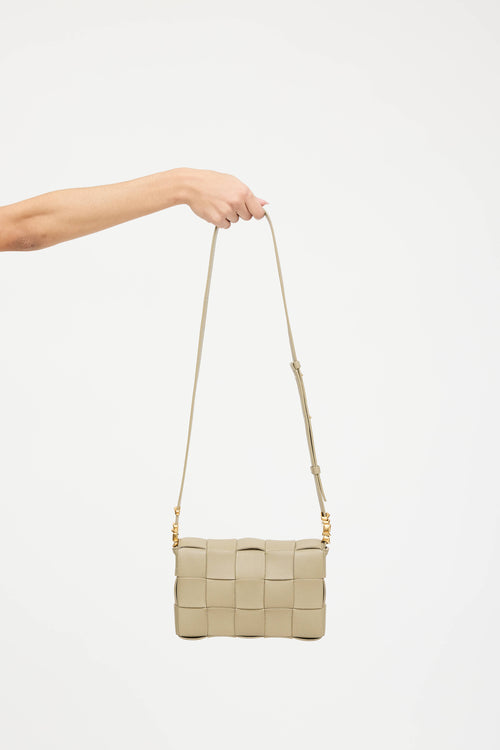 Bottega Veneta Leather Intrecciato Crossbody Bag