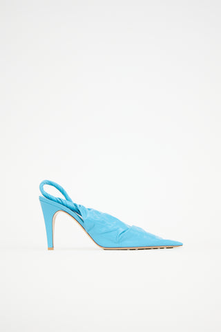 Bottega Veneta Twisted Leather Point Pump
