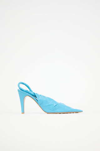 Bottega Veneta Twisted Leather Point Pump