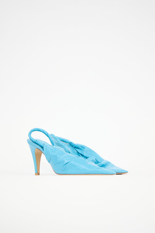 Bottega Veneta Twisted Leather Point Pump