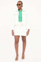 Bottega Veneta Quilted Matelasse Skirt