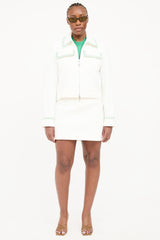 Bottega Veneta Quilted Matelasse Skirt