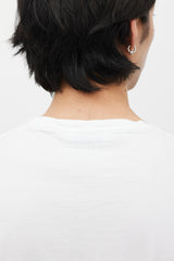 Bottega Veneta White Triangular Pocket T-Shirt