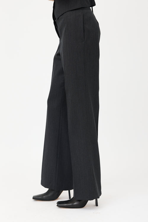 Bottega Veneta Wool Patterned Trouser