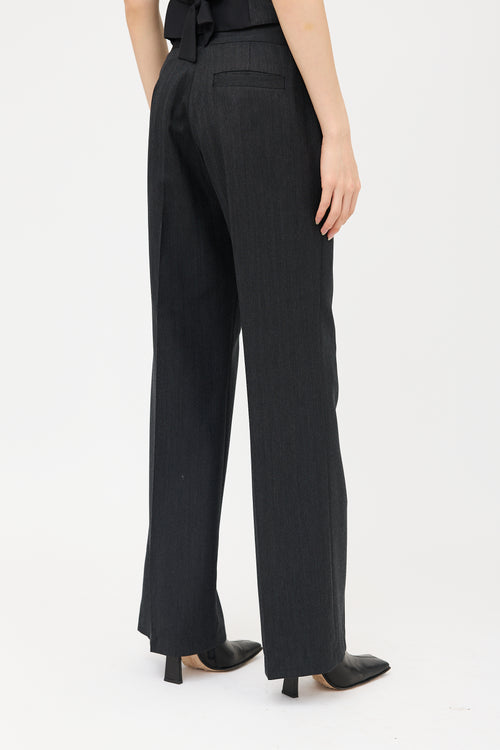 Bottega Veneta Wool Patterned Trouser