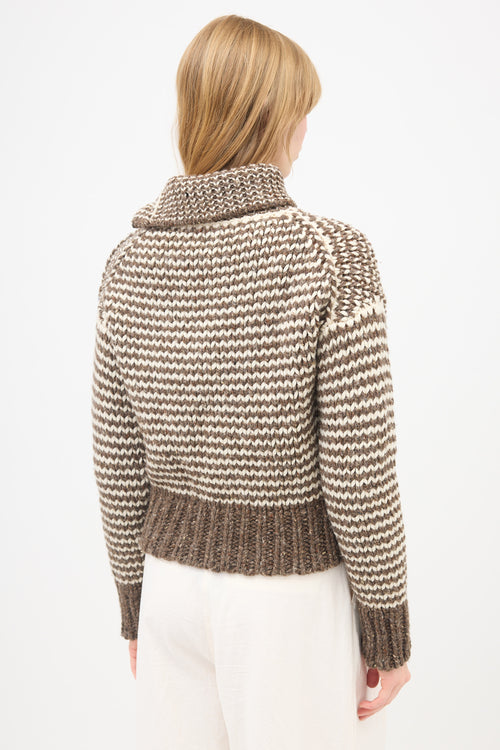 Bottega Veneta Wool Striped Sweater