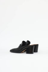 Bottega Veneta Embossed Loafer Mule