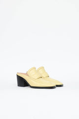 Bottega Veneta Embossed Loafer Mule