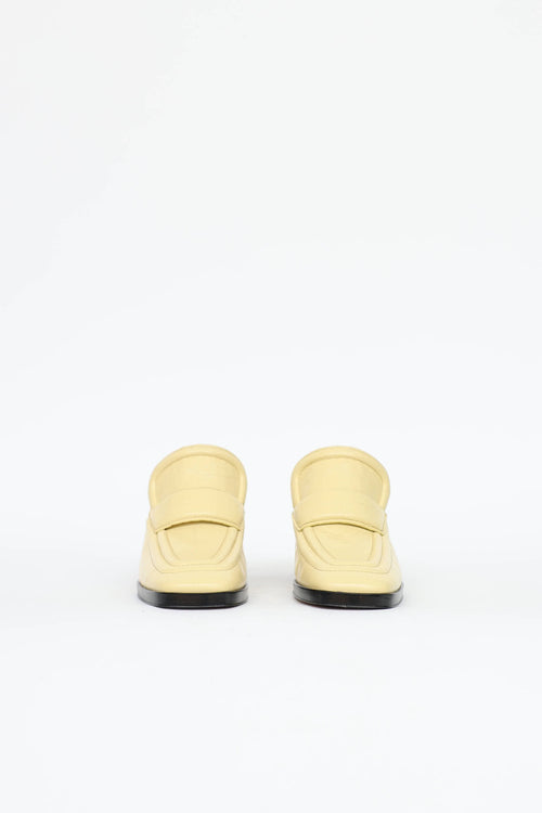 Bottega Veneta Embossed Loafer Mule