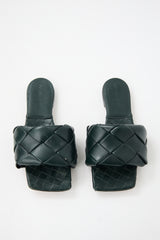 Bottega Veneta Leather Lido Slide
