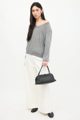 Bottega Veneta 2003 Intrecciato Leather Boston Bag