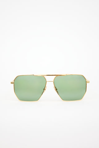 Bottega Veneta BF1012S Aviator Sunglasses