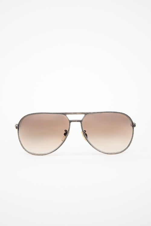 Bottega Veneta BV102FS Aviator Sunglasses
