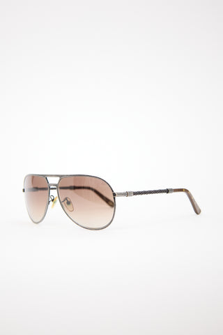 Bottega Veneta BV102FS Aviator Sunglasses