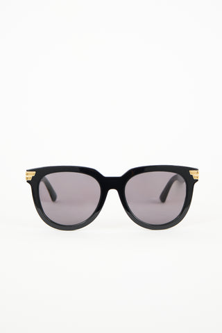 Bottega Veneta BV1104SA Unapologetic Round Sunglasses
