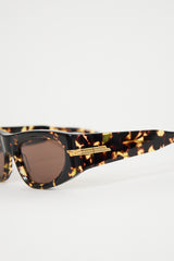 Bottega Veneta BV1144S Tapered Sunglasses