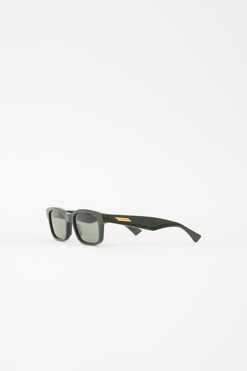 Bottega Veneta BV1146S Rectangle Sunglasses