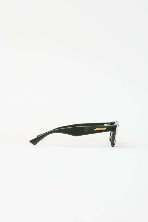 Bottega Veneta BV1146S Rectangle Sunglasses