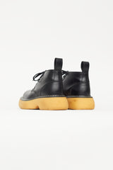 Bottega Veneta Black Leather Bounce Boot