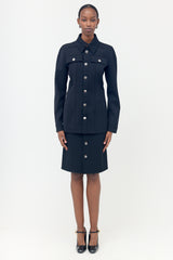 Bottega Veneta FW 2021 Wool Shirt Jacket