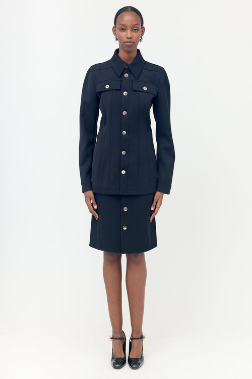 Bottega Veneta FW 2021 Wool Shirt Jacket