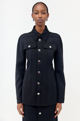 Bottega Veneta FW 2021 Wool Shirt Jacket