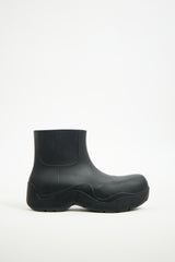 Bottega Veneta // Black Rubber Puddle Boot – VSP Consignment