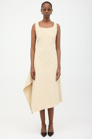 Bottega Veneta Canvas Asymmetrical Dress