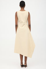 Bottega Veneta Canvas Asymmetrical Dress
