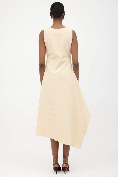 Bottega Veneta Canvas Asymmetrical Dress