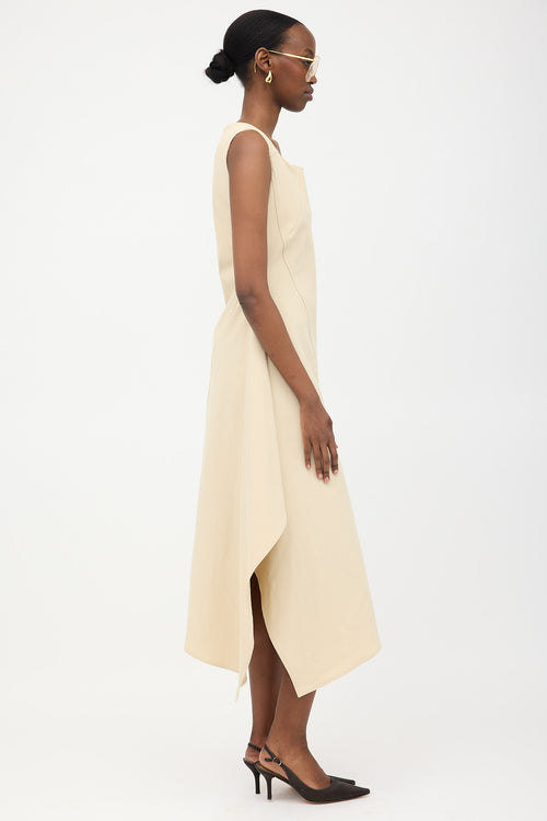 Bottega Veneta Canvas Asymmetrical Dress