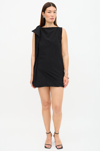 Bottega Veneta Asymmetrical Fold Dress