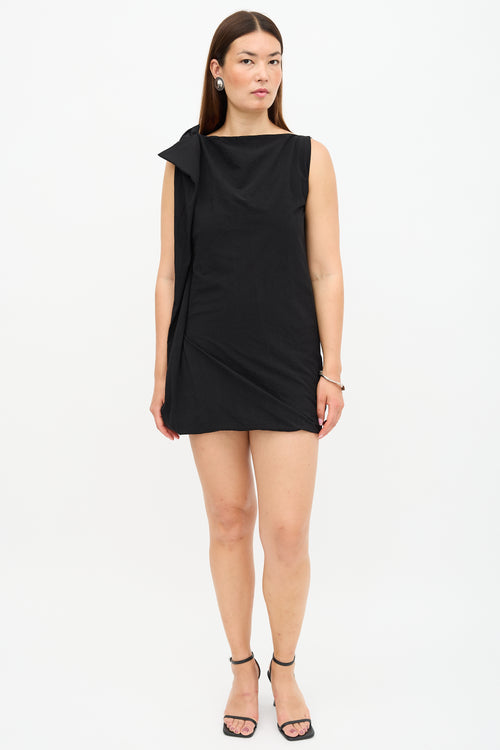 Bottega Veneta Asymmetrical Fold Dress