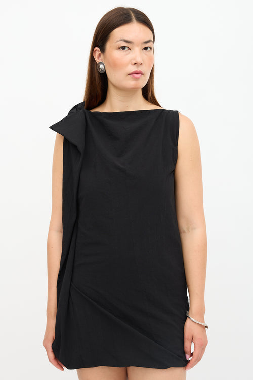 Bottega Veneta Asymmetrical Fold Dress