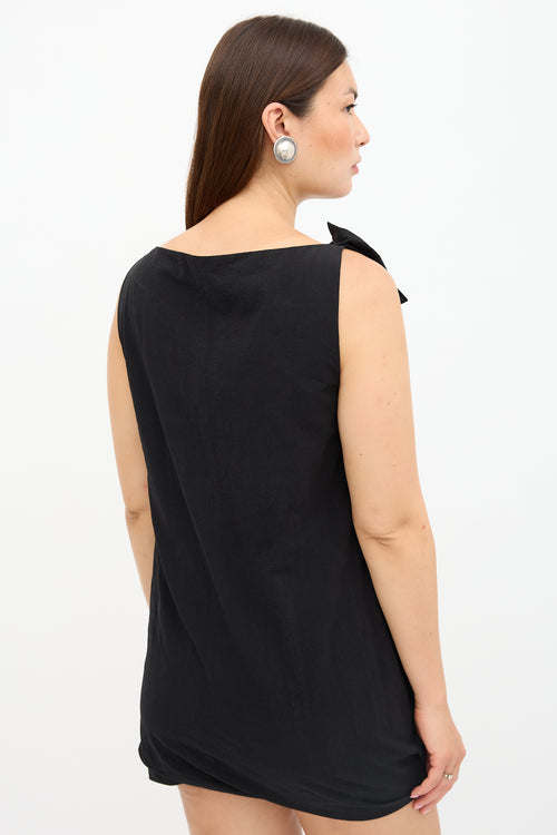 Bottega Veneta Asymmetrical Fold Dress