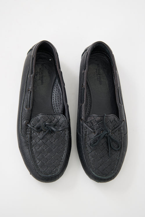 Bottega Veneta Intrecciato Leather Loafer