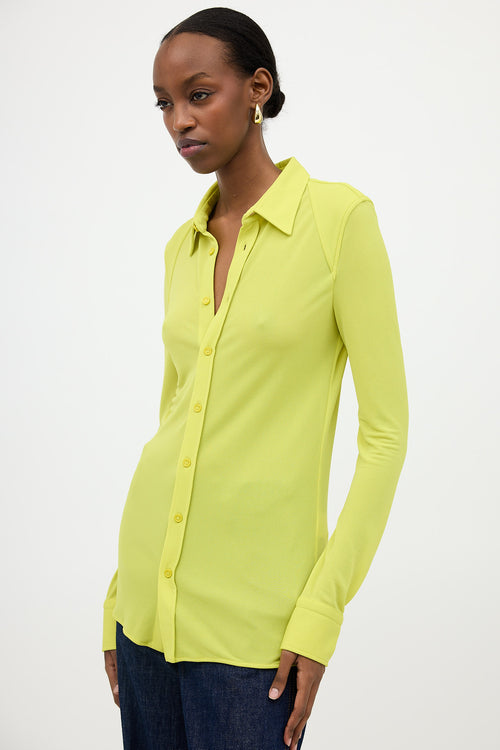 Bottega Veneta FW 2020 Knit Sheer Shirt