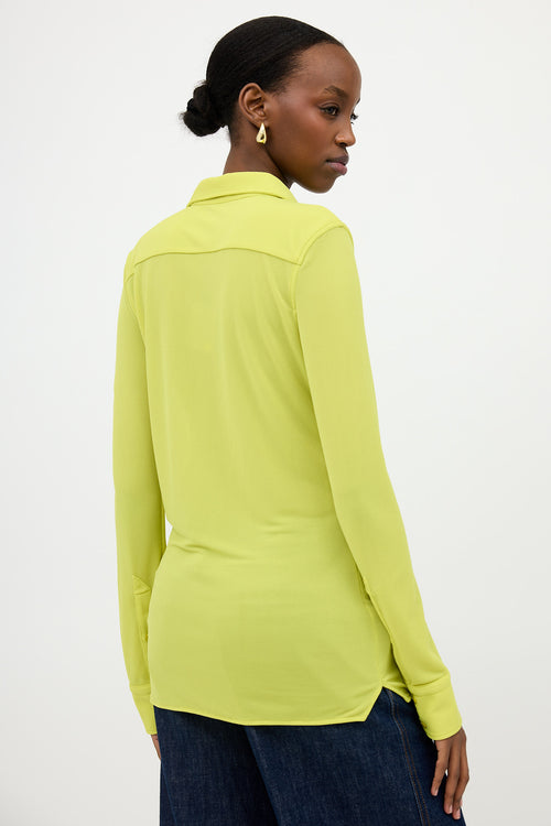 Bottega Veneta FW 2020 Knit Sheer Shirt