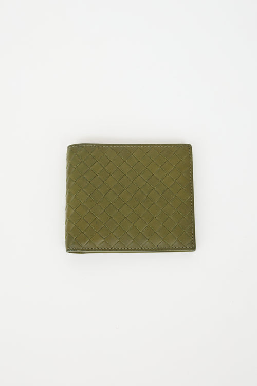Bottega Veneta Intrecciato Bi-Fold Wallet