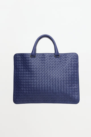 Bottega Veneta Intrecciato Briefcase Bag
