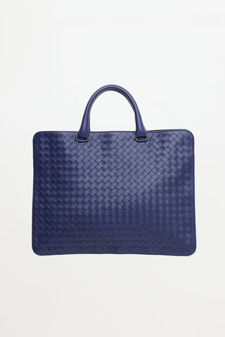 Bottega Veneta Intrecciato Briefcase Bag