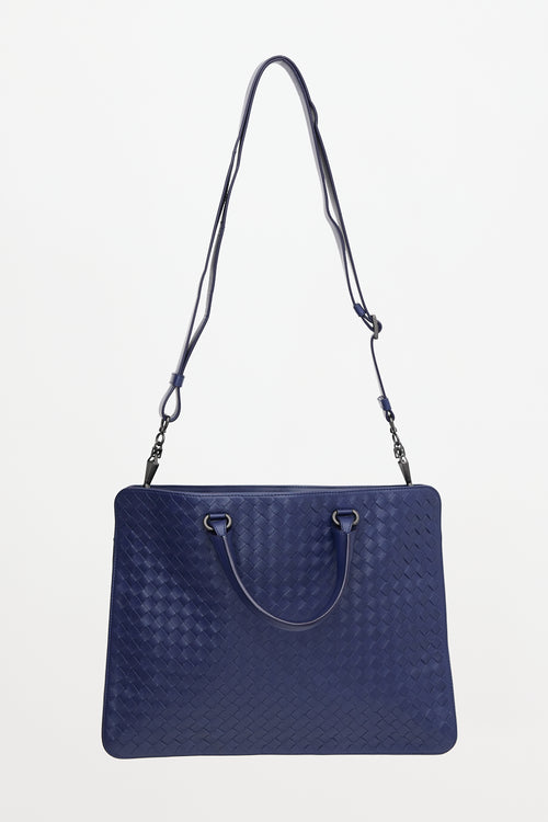 Bottega Veneta Intrecciato Briefcase Bag