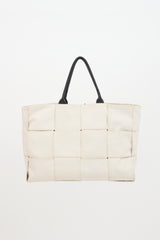 Bottega Veneta Intrecciato Canvas Maxi Arco Tote Bag