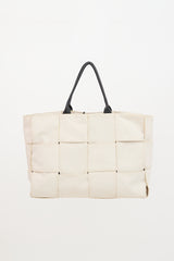 Bottega Veneta Intrecciato Canvas Maxi Arco Tote Bag